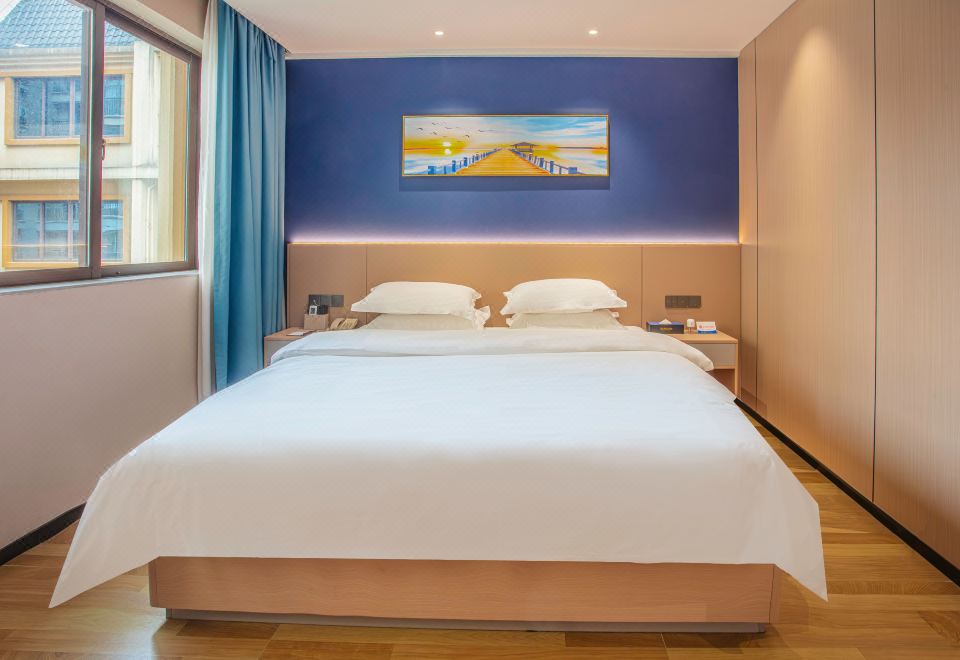 景枫精选大床房（公区提供自助洗衣机+采光好+安静）