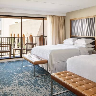 雙大床帶露台雙層閣樓房 帕薩迪納喜來登酒店優惠