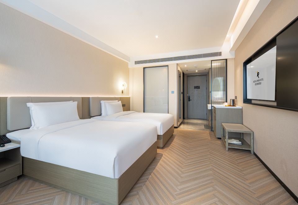 轻奢和悦双床房（智能投屏+小冰箱+休闲办公）