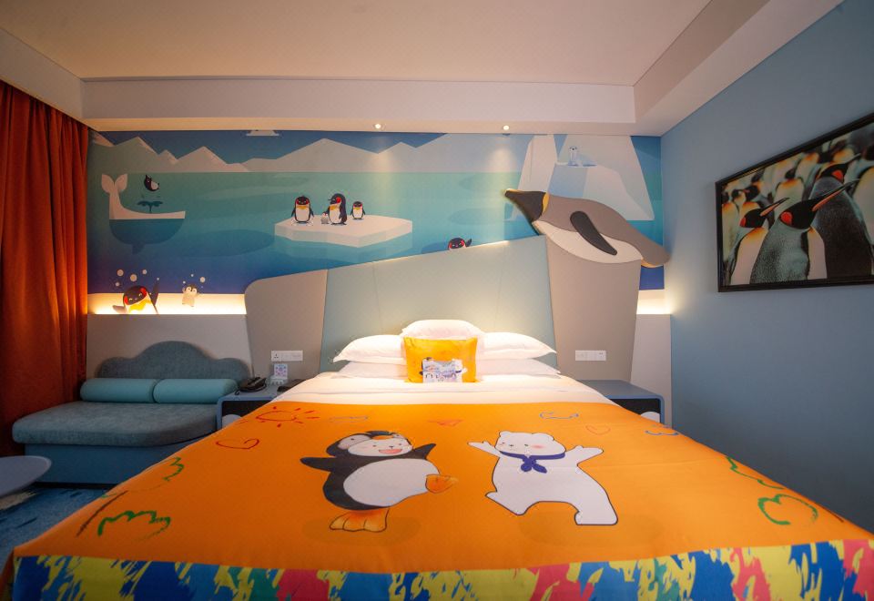 烟花景观房大床房