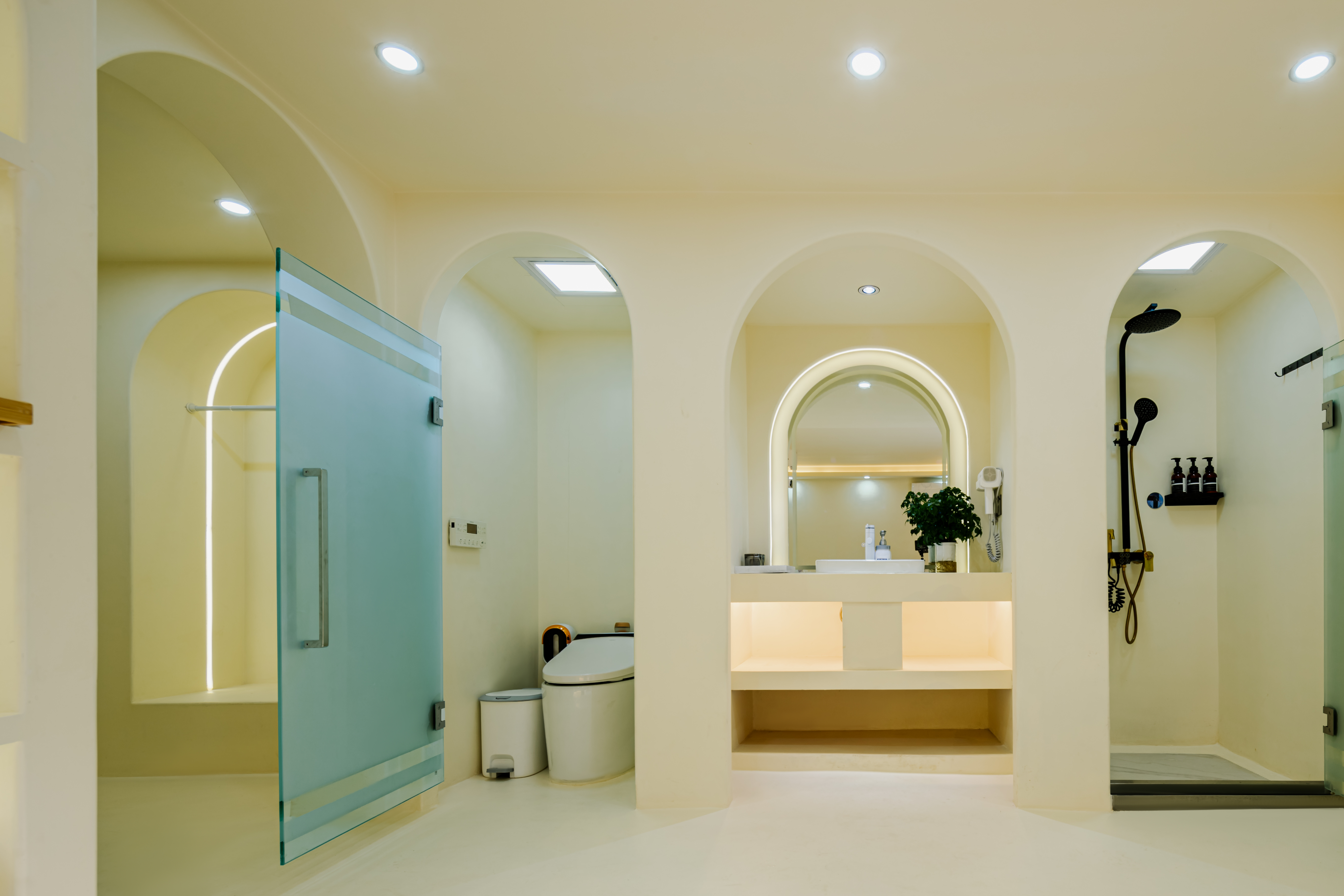 萨米悠韵别墅三床房[100寸1080P投影+智能马桶]