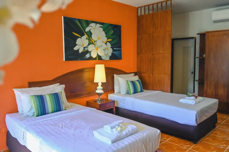 ห้องเตียงแฝด ปลอดบุหรี่