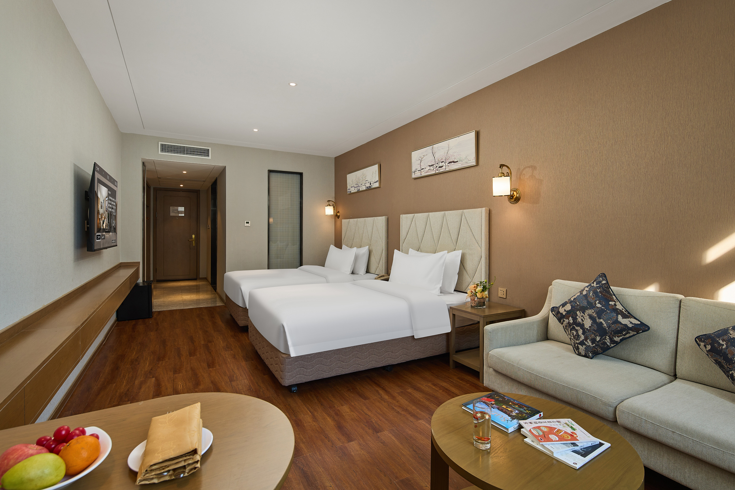 空中花园景观双床房（可投屏液晶电视）