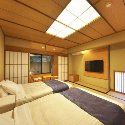 Japanese Modern Bedroom With Open-air Bath And Mountain View Kagiya Promo Code