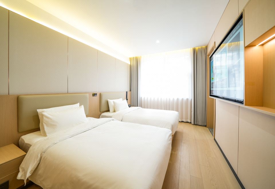 豪華雙床房（智能客控+投屏+零壓床墊）