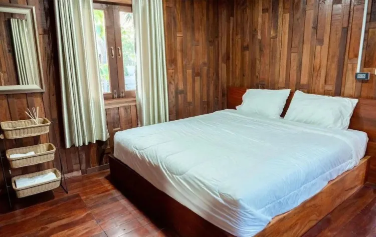 ห้องดีลักซ์เตียงแฝดพร้อมวิวรีสอร์ท (Ruen4/5/9/10)