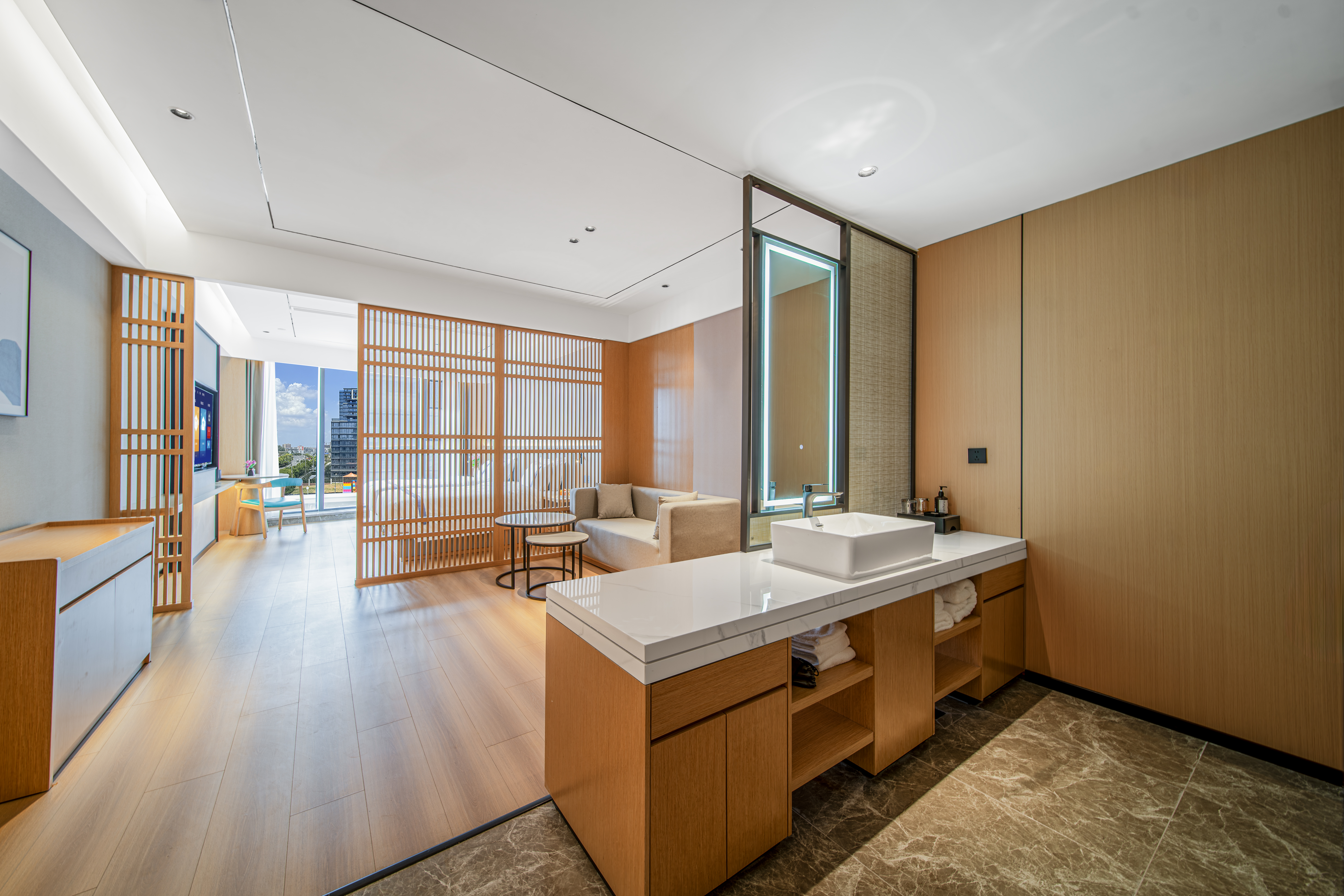 格美豪华双床房（迷你小冰箱）