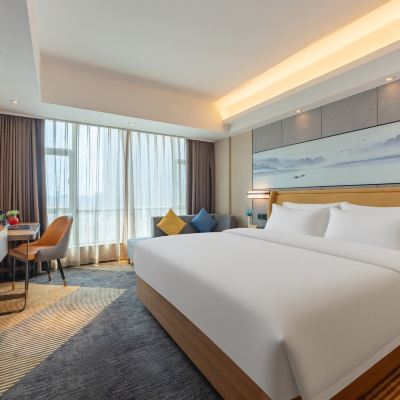 尊雅智能景觀大床房（商務書桌+乾濕分離） 廣州V酒店北京路步行街店優惠