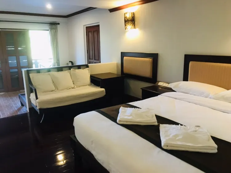 ห้องดีลักซ์ เตียงใหญ่