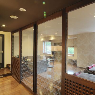 岩盤浴付デラックスツインルーム 定山渓 鶴雅リゾートスパ 森の謌 クーポン