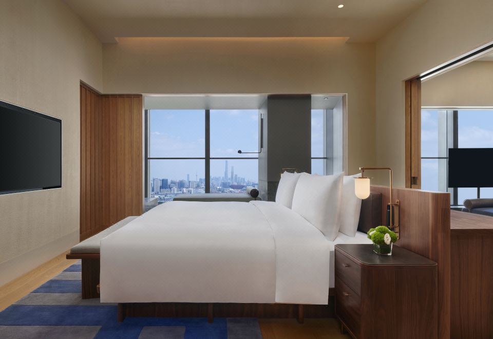 豪華雙臥套房-俯瞰前灘天際線