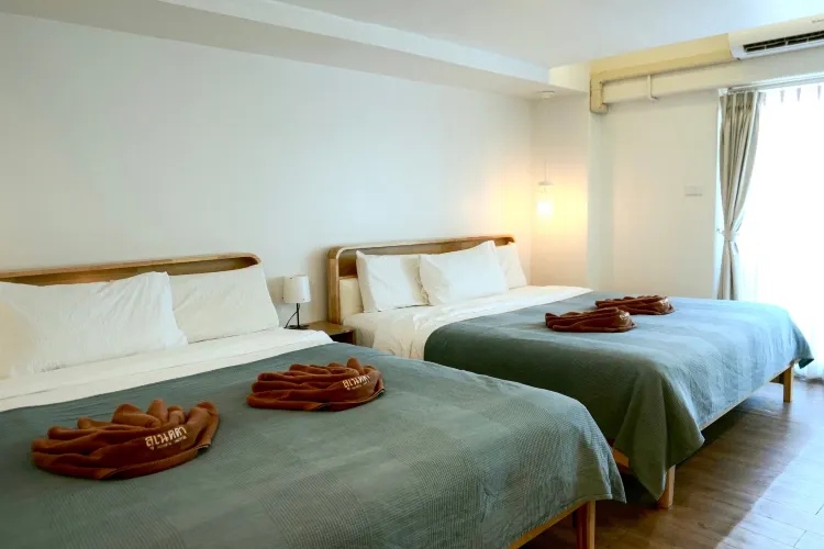 ห้องดีลักซ์สวีทสำหรับครอบครัว