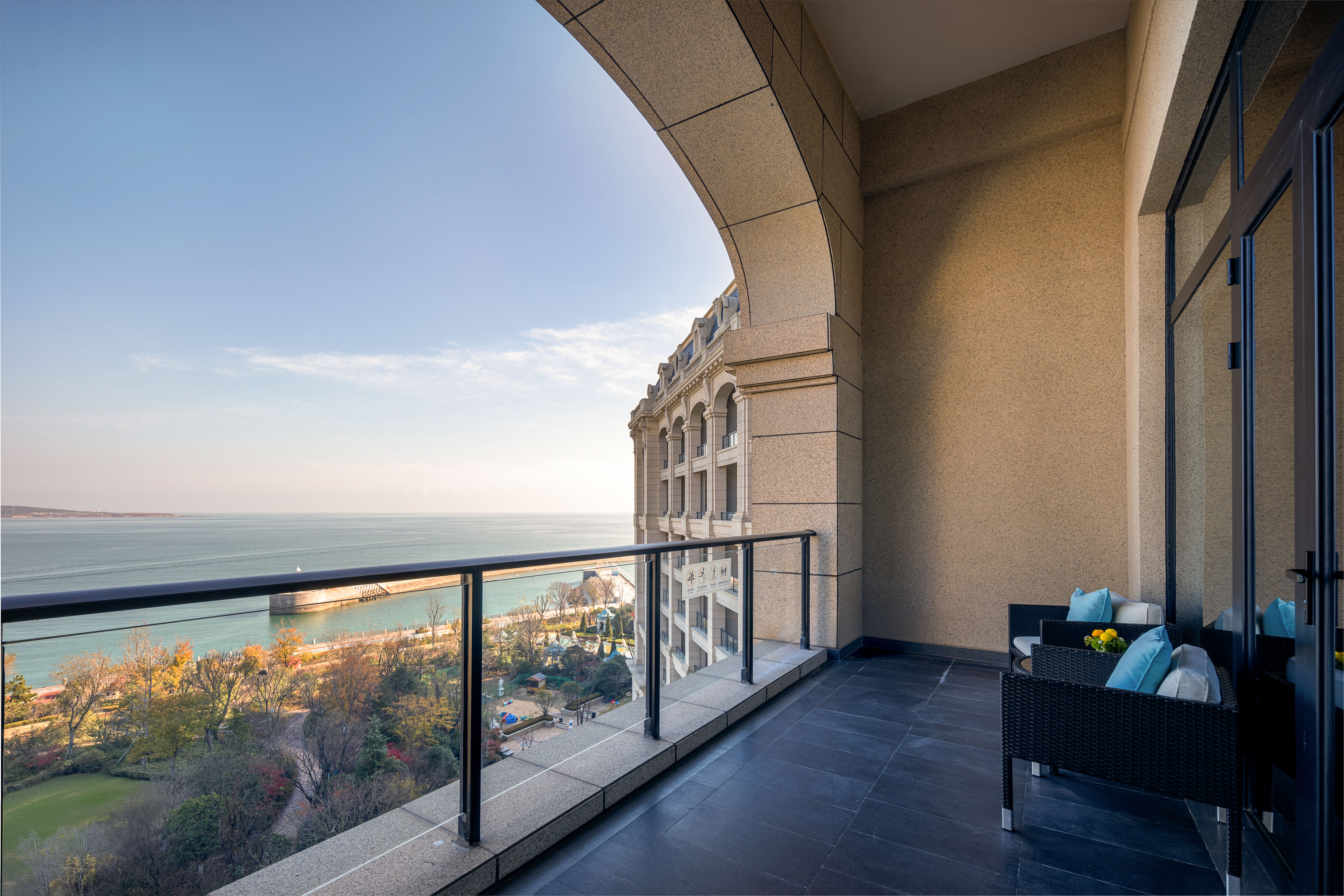 豪華海景雙床房