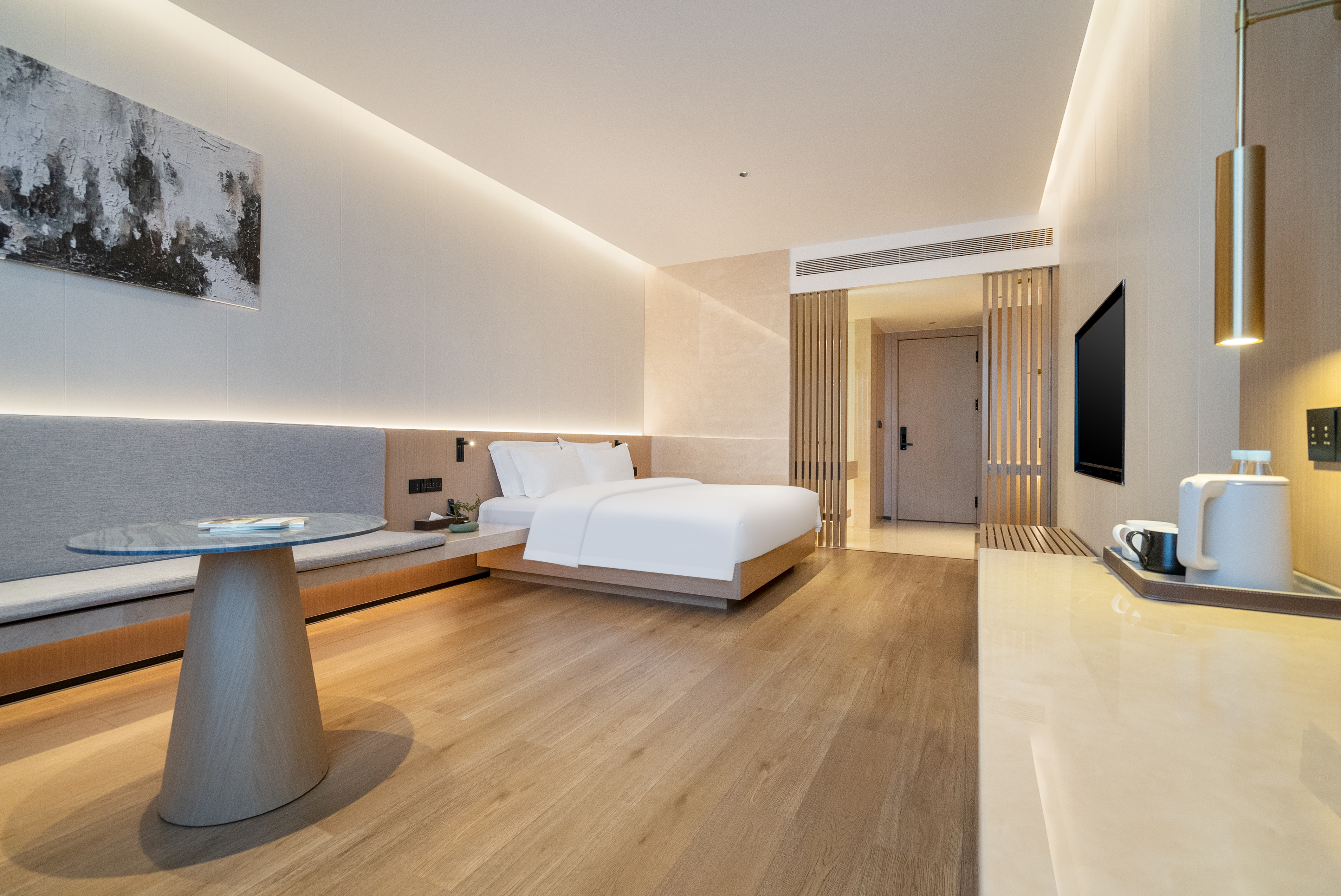 悅享-豪華大床房（助眠床墊+中央空調）