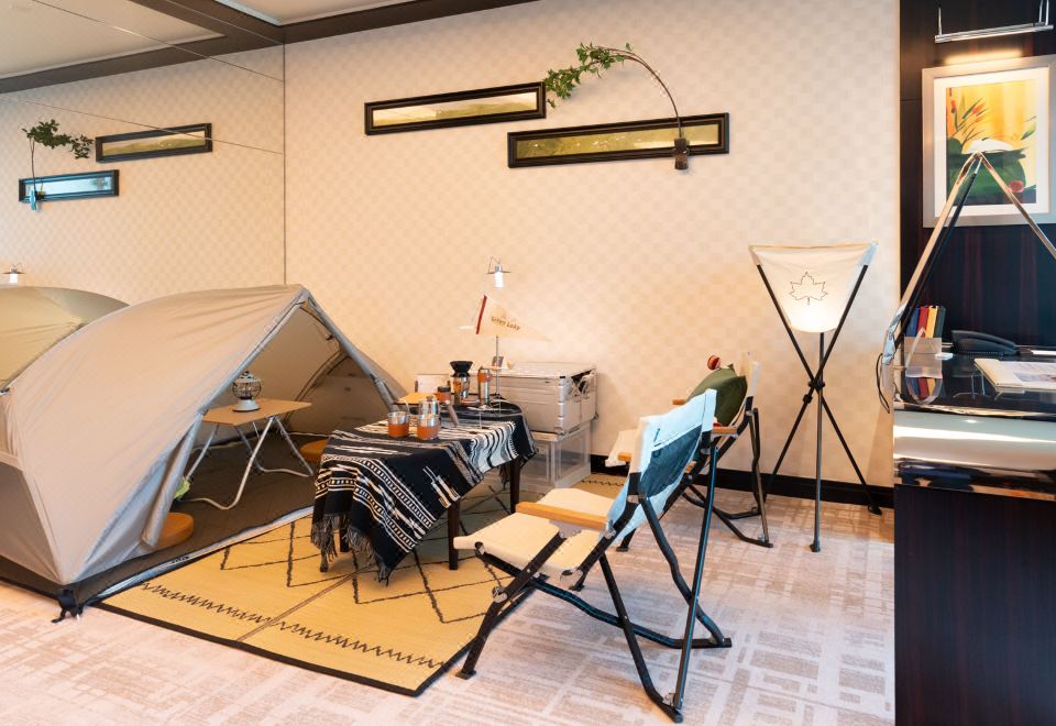 野奢露营主题房