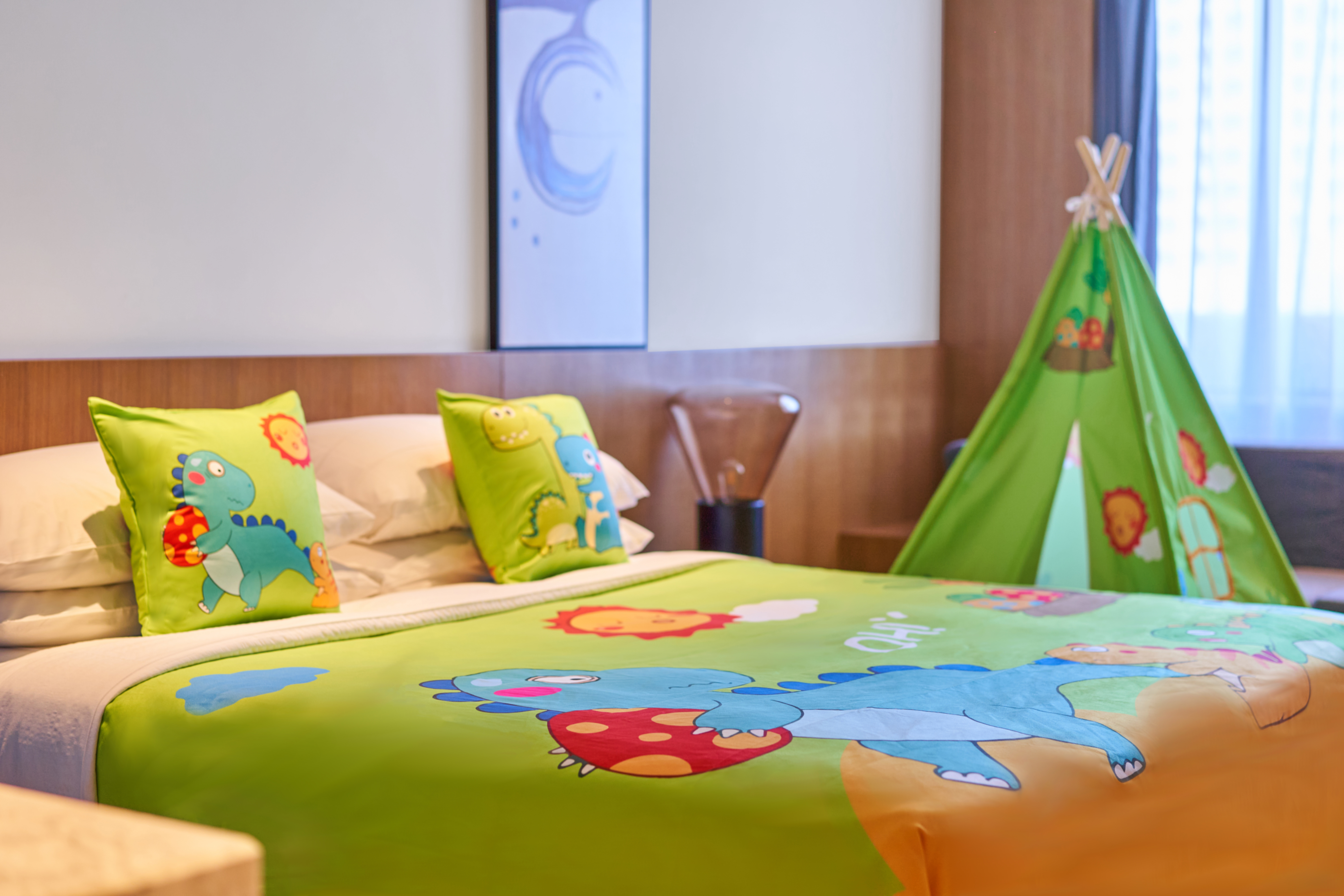 主题亲子大床房｜恐龙