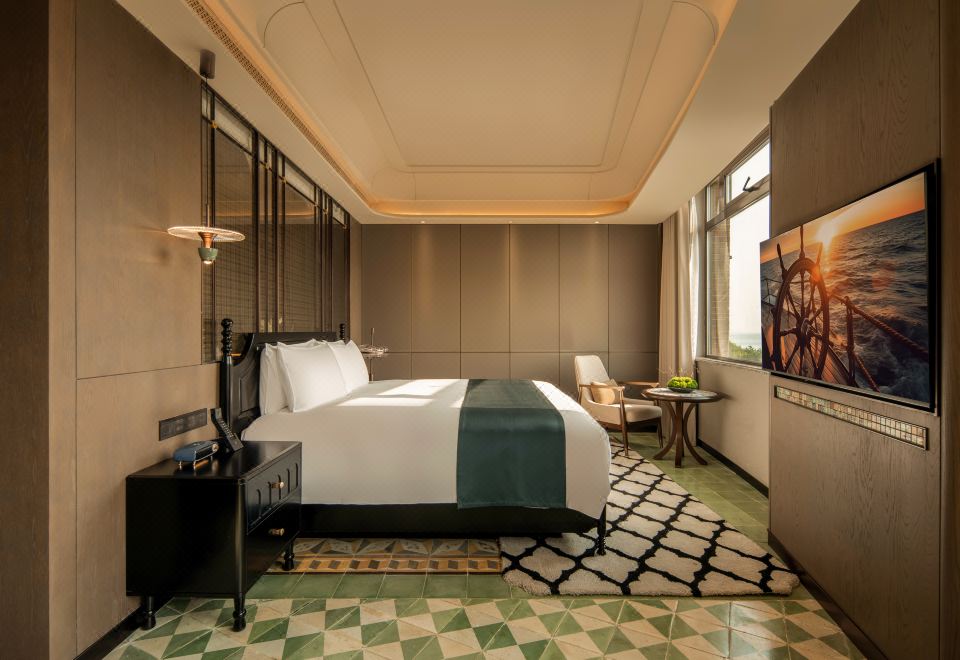 鼓浪嶼一線海景大床房（花磚風情）