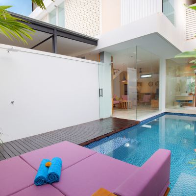 2 Bedroom Villa Private Pool Bathtub