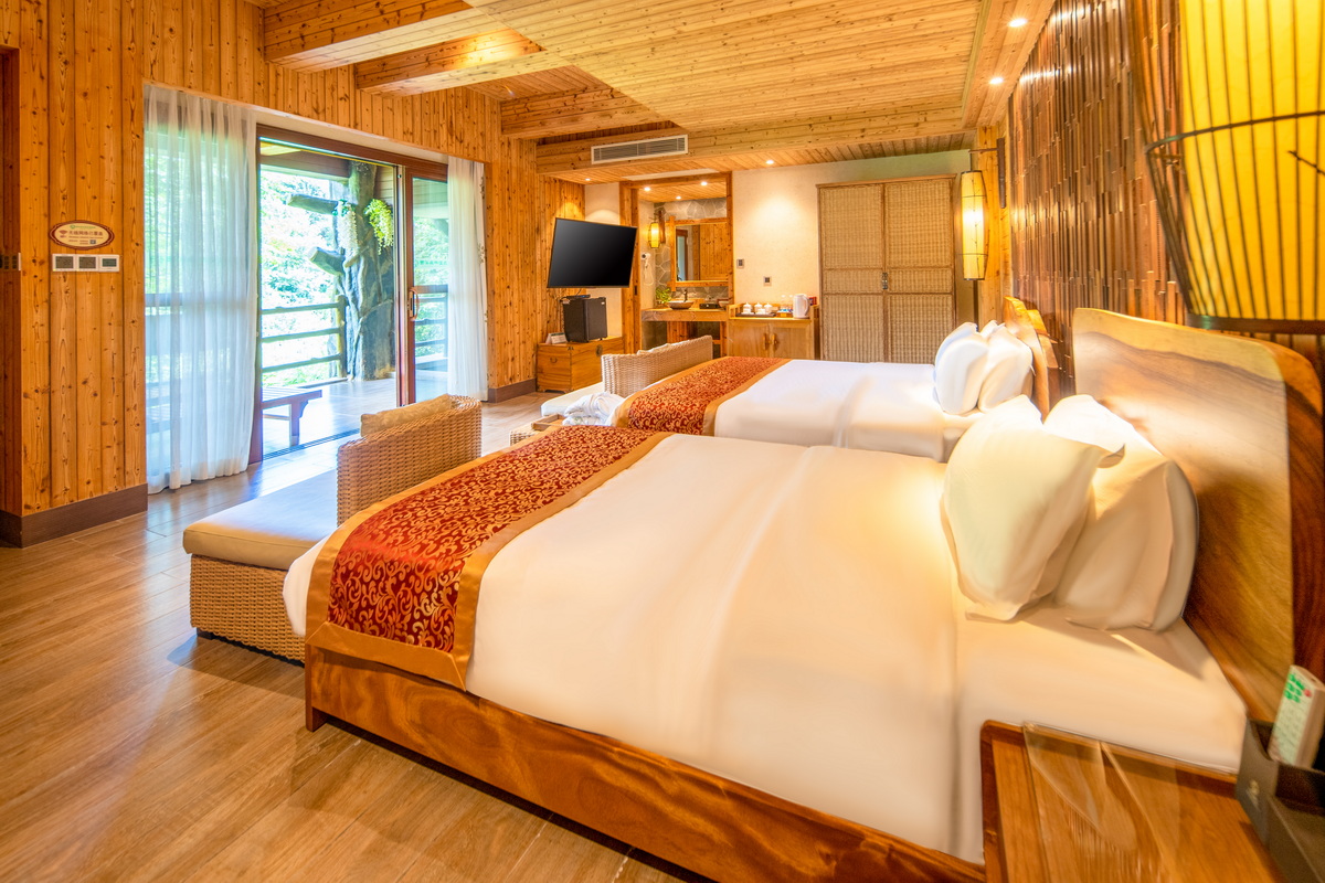 复式树屋I独立泡池