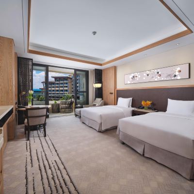 精選湖景雙床房-俯瞰洱海美景 大理實力希爾頓酒店優惠