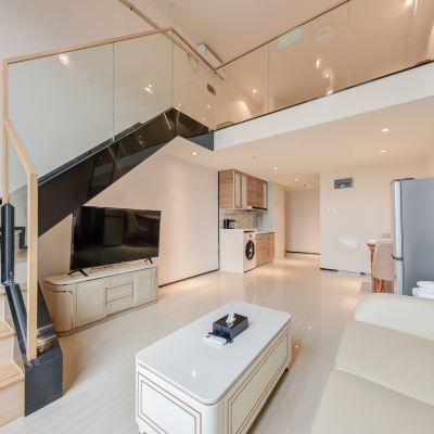 豪華LOFT.溫馨複式一室一廳 富米國際公寓（肇慶鼎湖山風景區西江名郡店）優惠