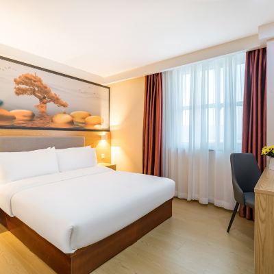 雅緻大床房 智能馬桶+智能電視 北京啟航國際飯店（首都機場新國展店）優惠