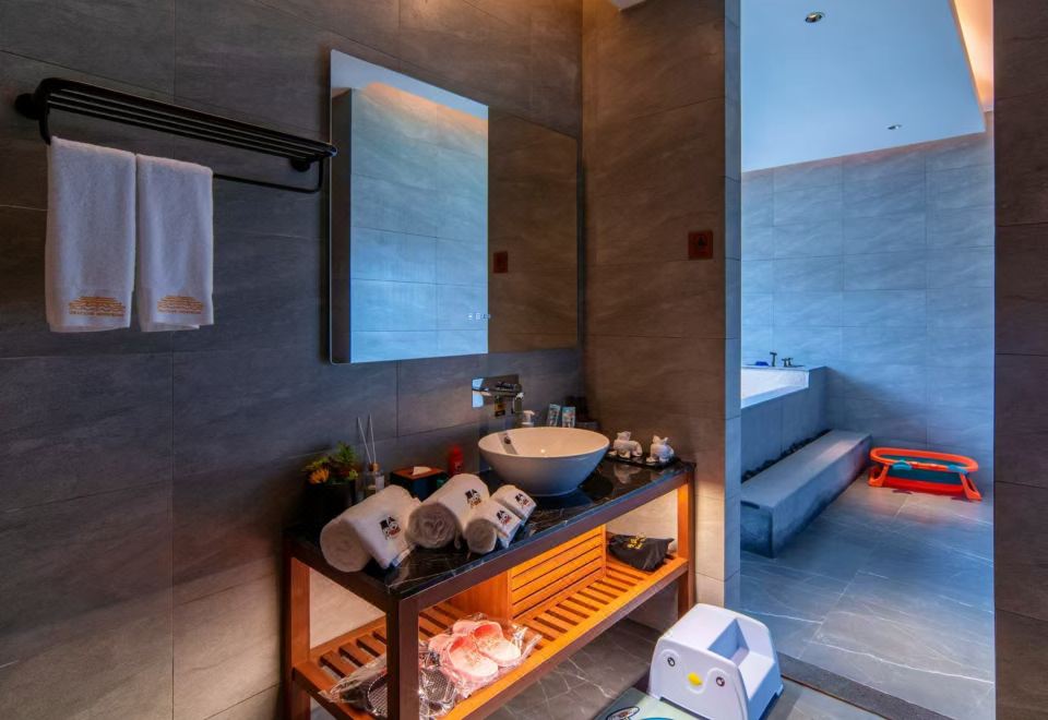 親子私湯雙床房