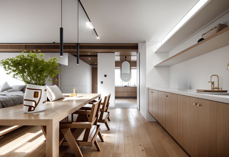 书语听心|私汤浴缸大床房+智能+阳台+禅意书法桌+地暖