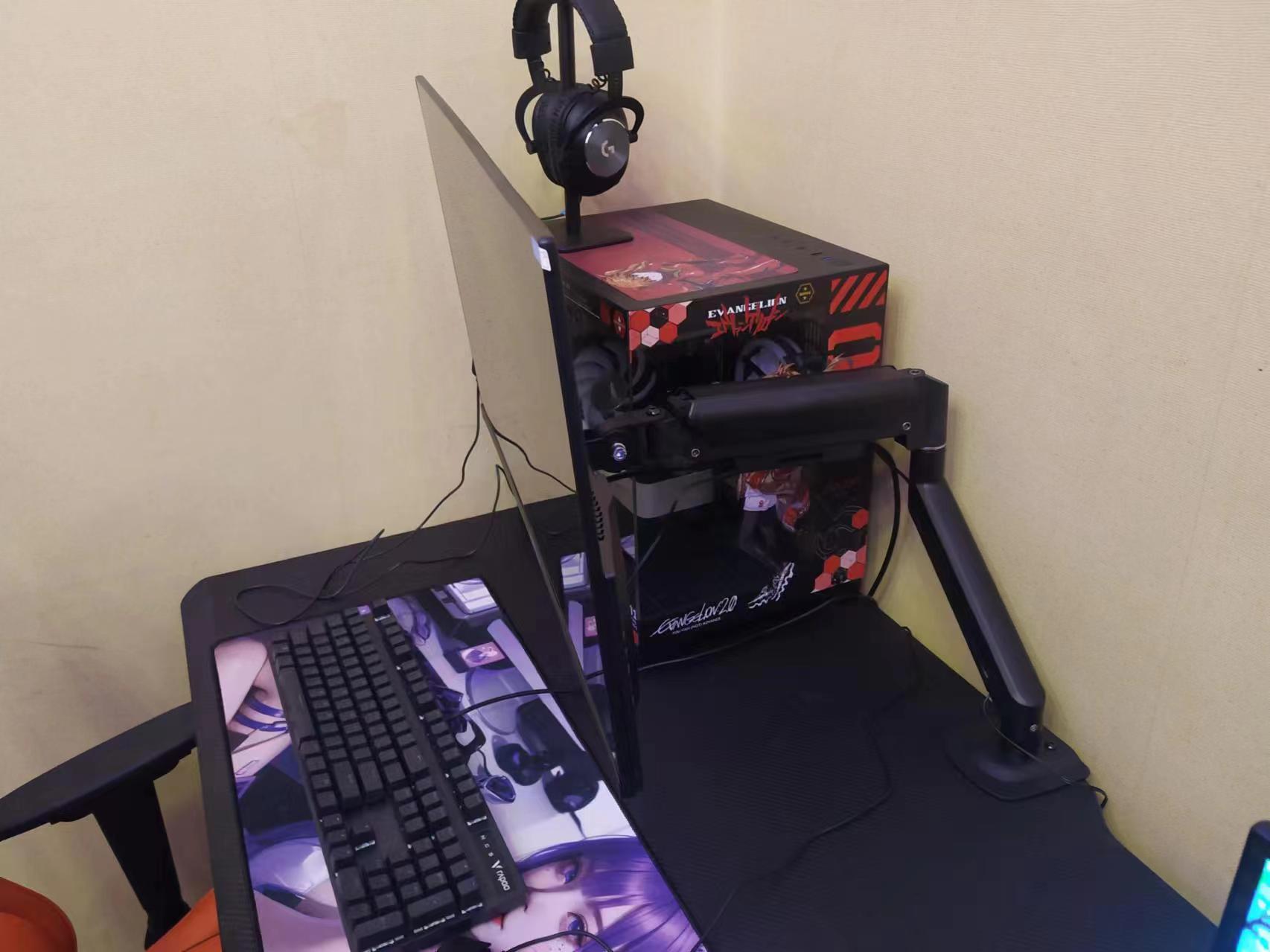 电竞双床套房【I5 14600kf+32G+RTX4060ti+27寸240hz】