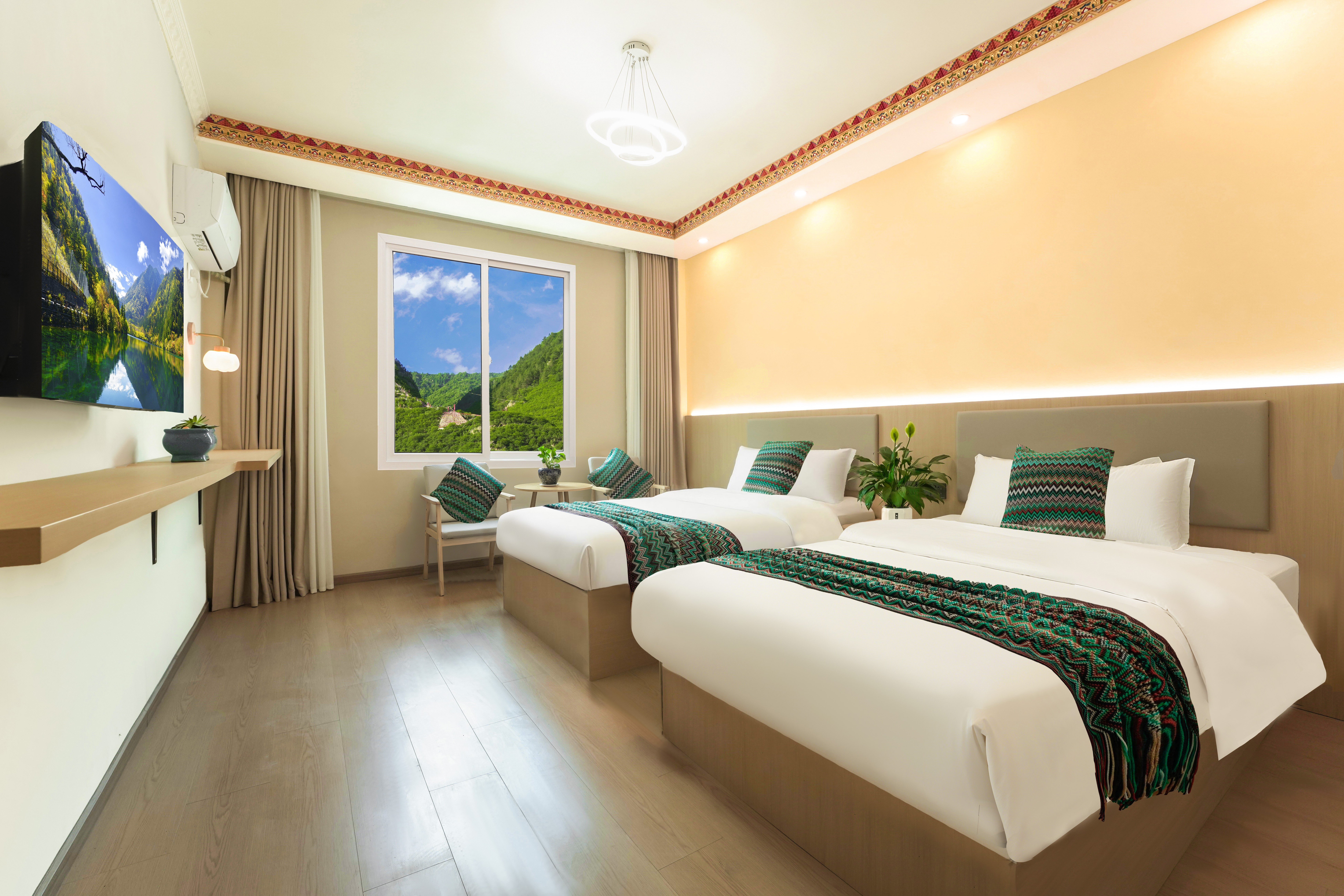 觀自在.緣起雙床房