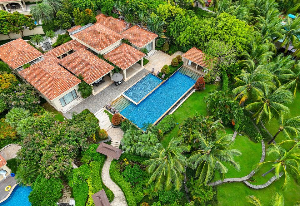 三居室總統別墅-私人恆温泳池（主卧悦眠智能深睡床）