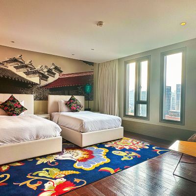 英迪格豪華江景雙床房 上海外灘英迪格飯店優惠