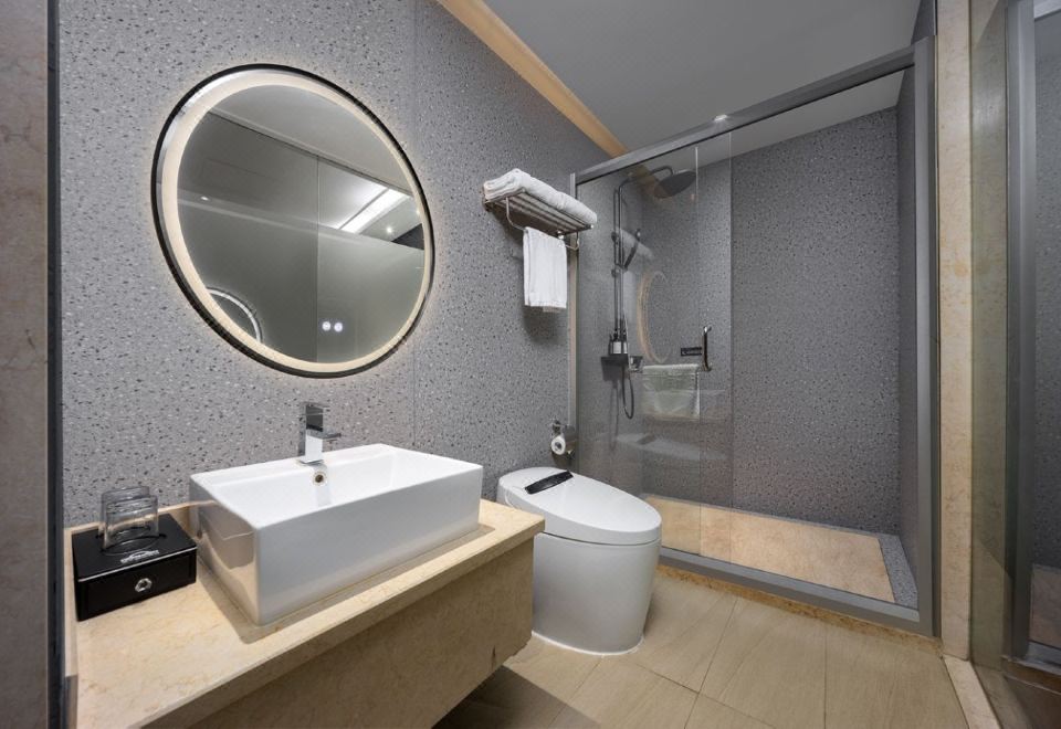 Wyndham?至尊大床房【园林美景+功夫茶具】