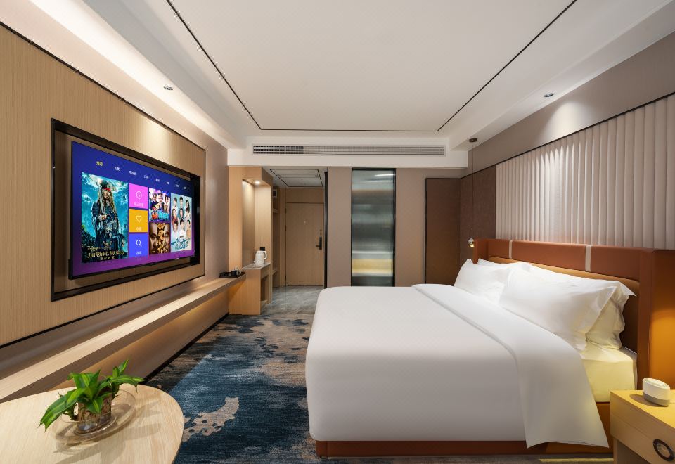 虔景·豪华智能大床房【智能语音小度+乾湿分离+舒心】