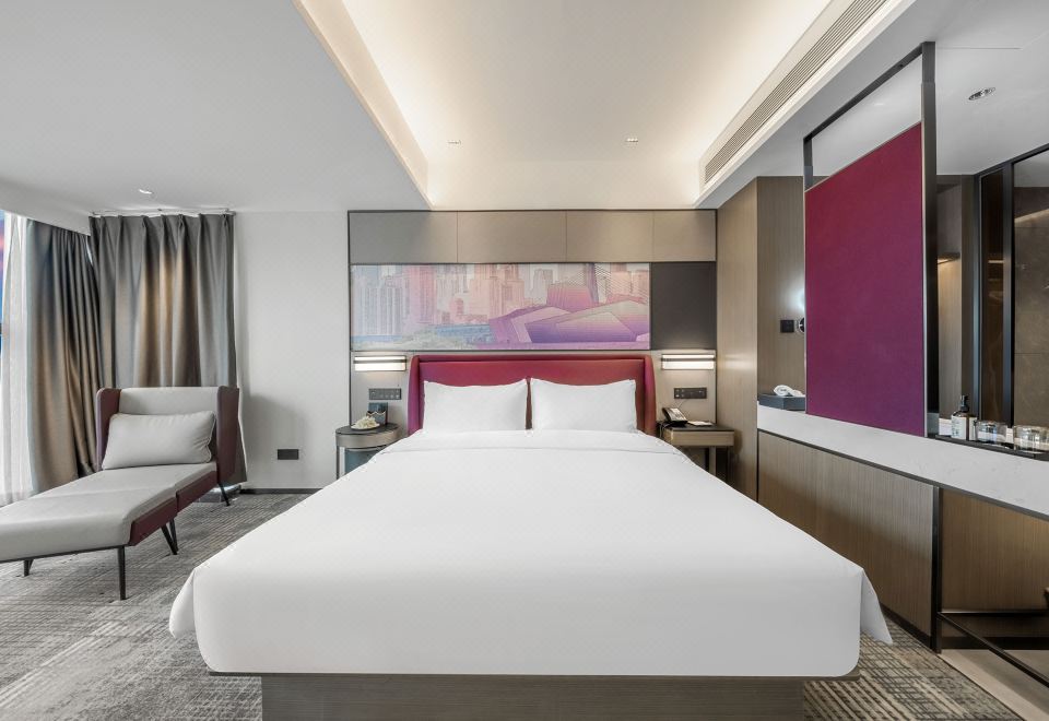 豪华商务大床房（手机电视投屏+Minibar）