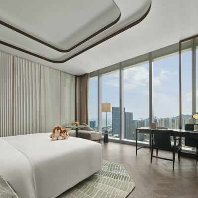 美高梅側海景大床房 青島美高梅飯店優惠