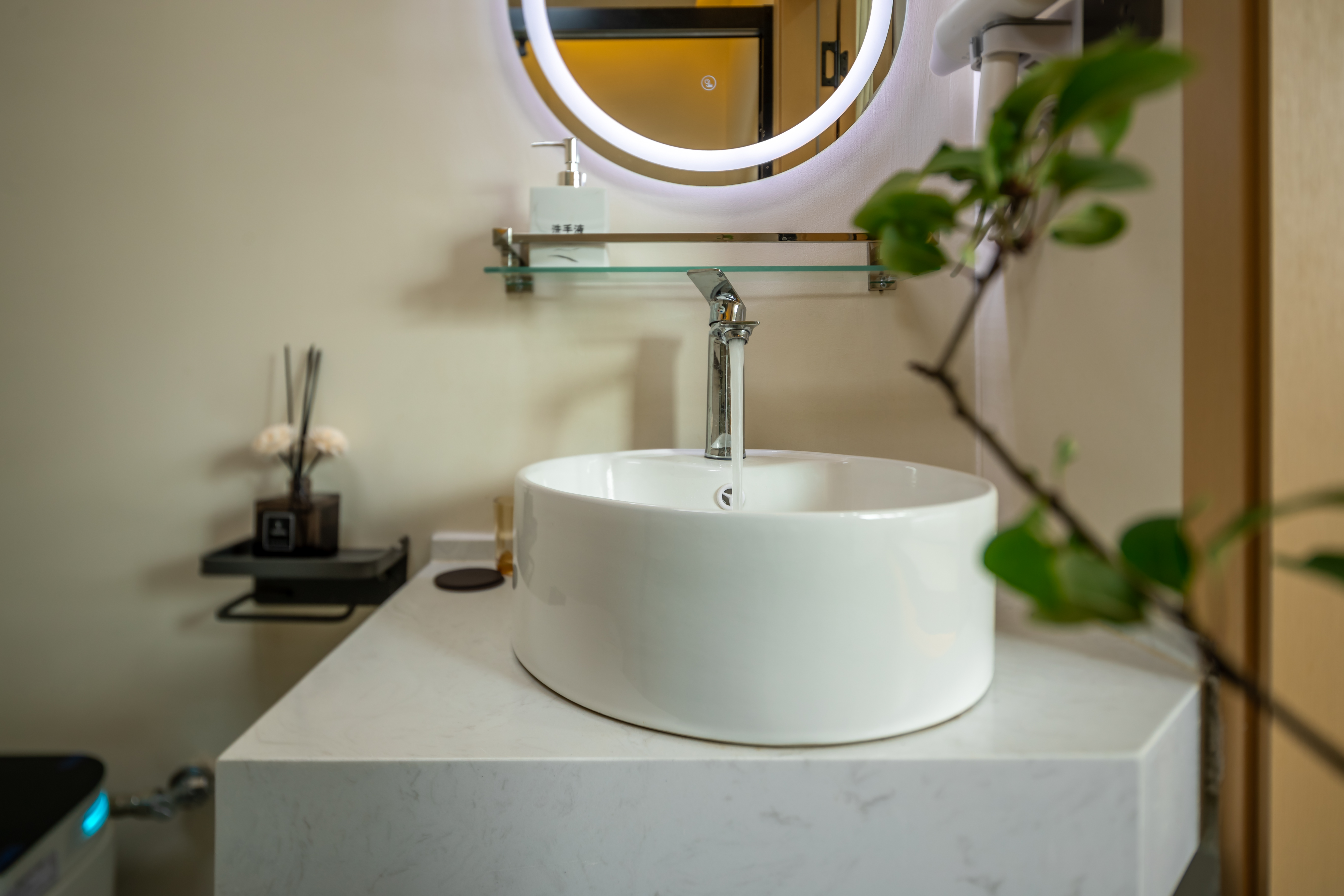 萨米悠韵别墅三床房[100寸1080P投影+智能马桶]