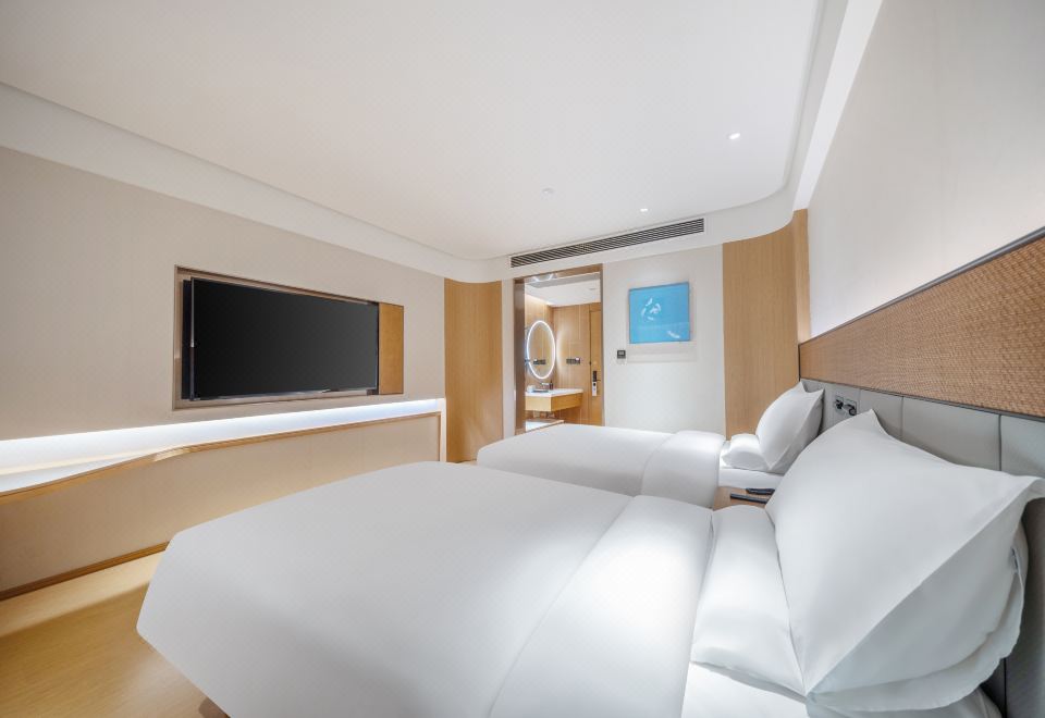 高級雙床房（65寸投屏電視+金可兒床墊）