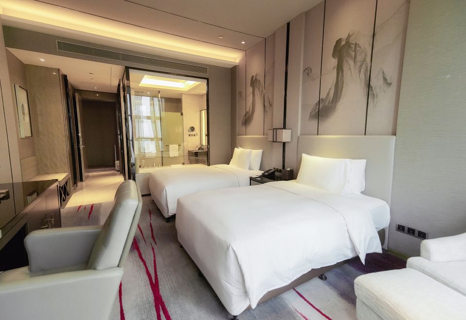 状元双床房（超大浴缸+金可儿床垫）