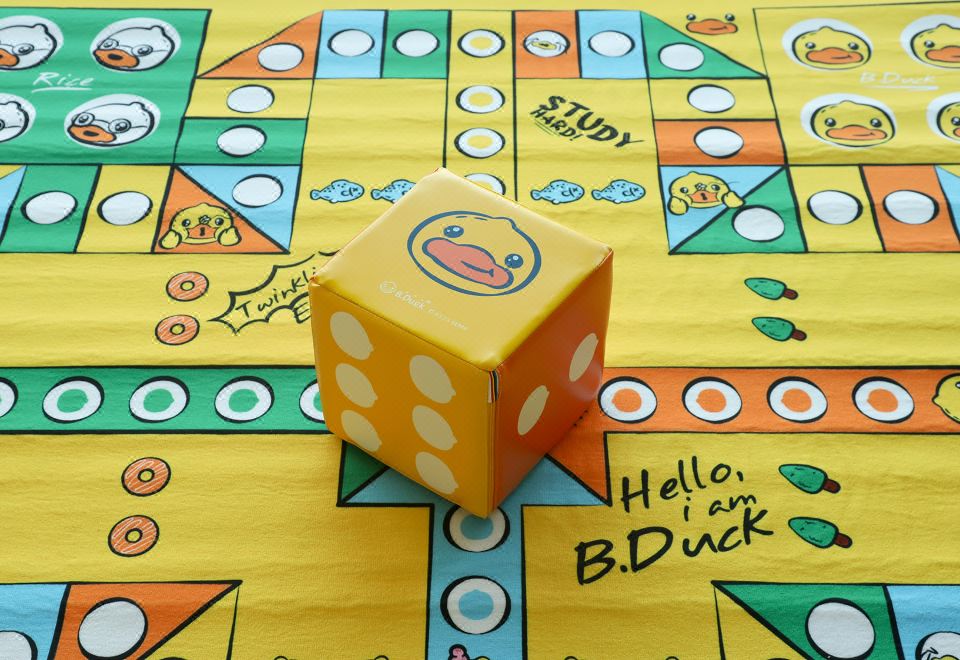 小黃鴨主題親子開放式套房