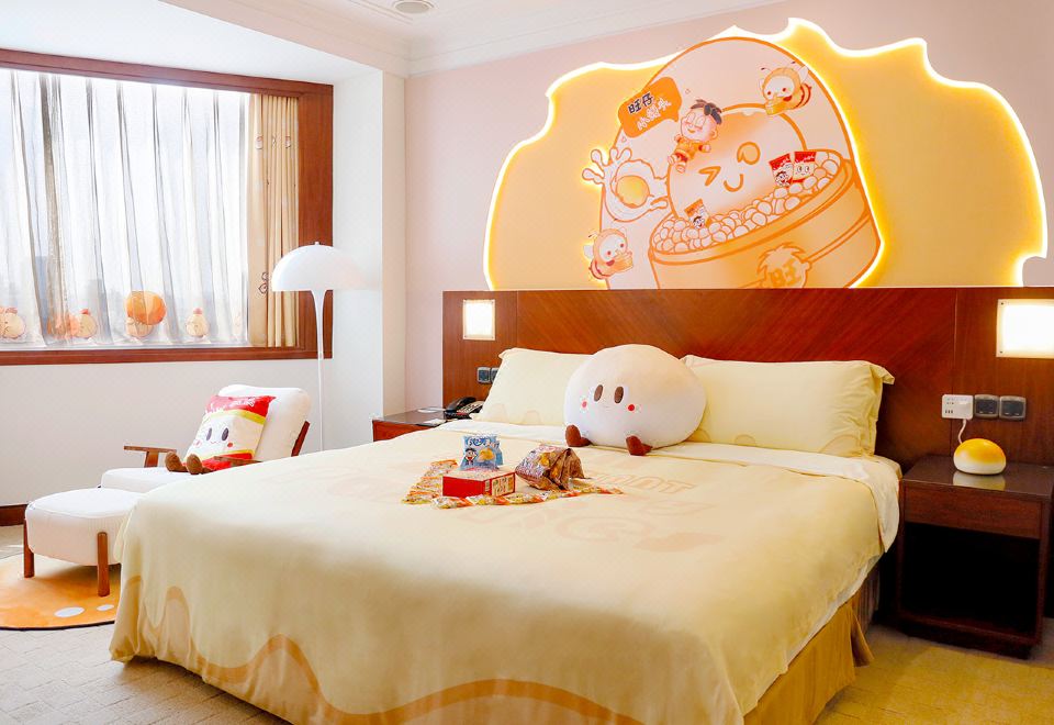 旺仔小馒头亲子主题套房