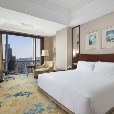 活力都市景觀大床房 - 地標夜景 蘇州香格里拉大酒店優惠