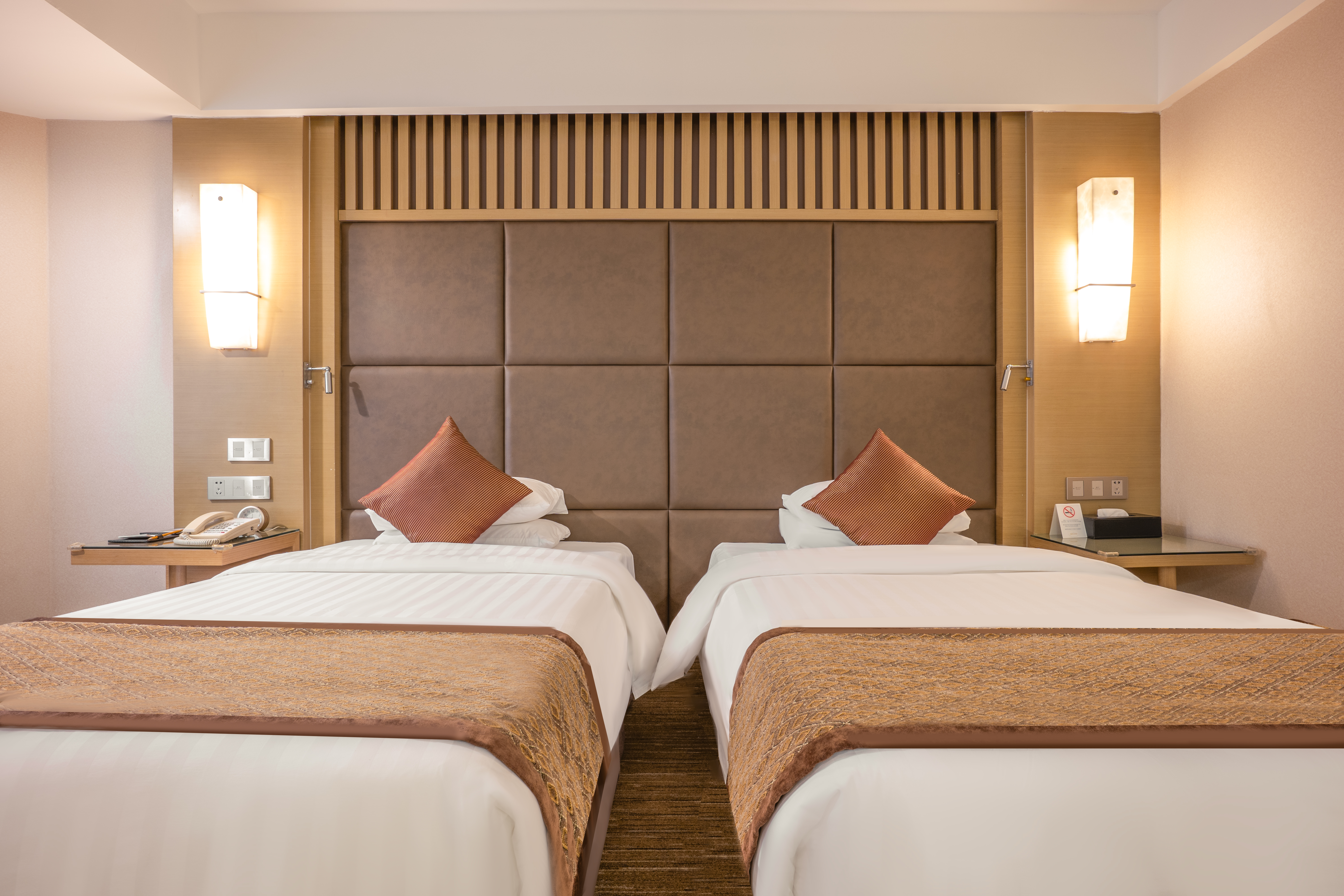 臻享·超大豪華雙床間（舒闊空間,德國GROHE花灑）