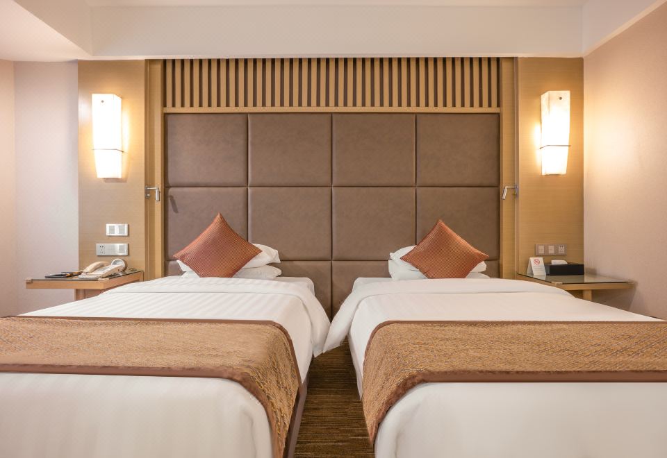 臻享·超大豪華雙床間（舒闊空間,德國GROHE花灑）