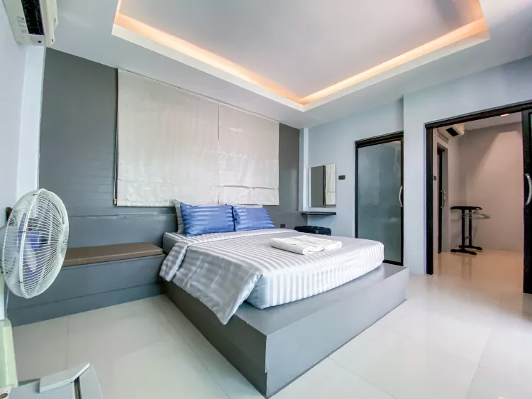 Family room with balcony for 4 people