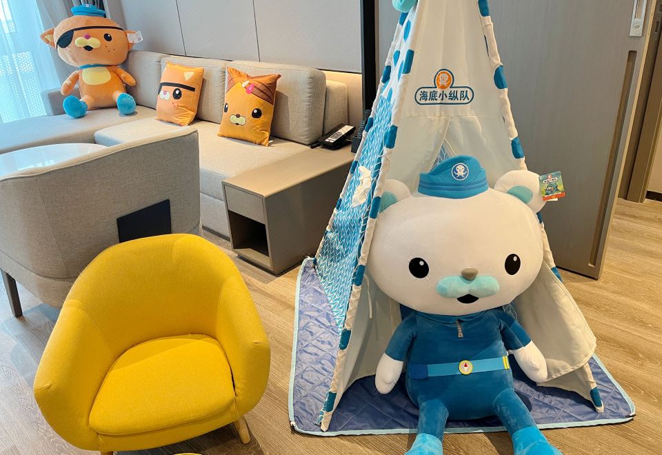 Beijing Somerset Daxing HotelOctonauts Family Double Bed Room