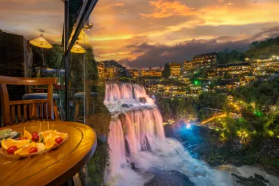 12C • Waterfall View Prime Location (Overlooking Waterfall Night View • TikTok Instagram Photo Spot) Hotels in 