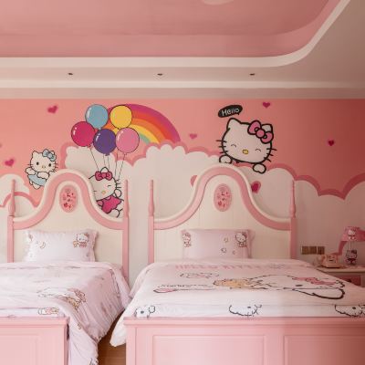 Hello Kity陽台主題房 肇慶星語湖居酒店優惠