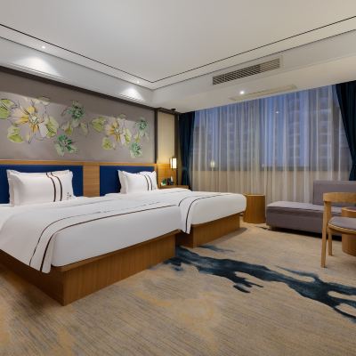 城景雙床房（智能客控+沙發+冰箱） 畢節漫步空中花園酒店（畢節區政府店）優惠