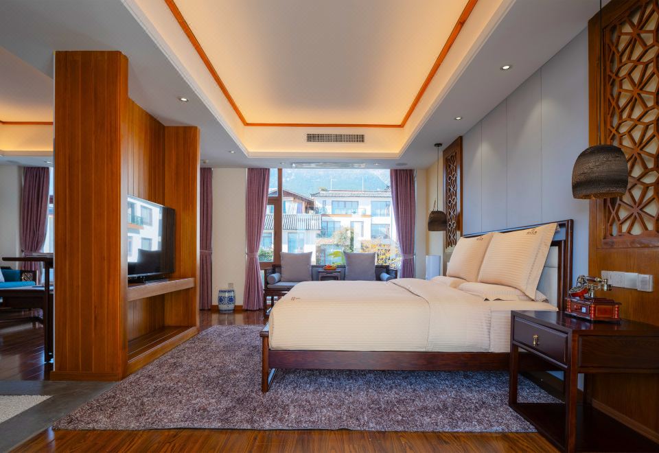 水系景觀大床套房